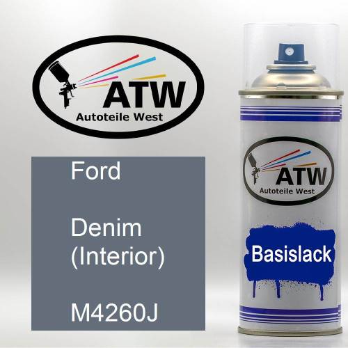 Ford, Denim (Interior), M4260J: 400ml Sprühdose, von ATW Autoteile West.